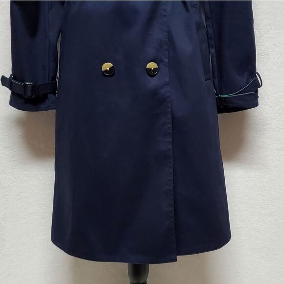 3.1 Phillip Lim 20th Anniversary XXO Blue Green Limited Edition Trench Coat Med - Picture 6 of 16